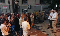 Nokta Camii'nde Umre Yolcularına Duygusal Uğurlama