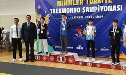 Kırıkkaleli Miniklerden Çifte Madalya