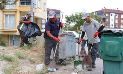Kırıkkale'de Temizlik Çalışmaları Aralıksız Sürüyor