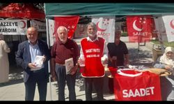 Saadet Partisi Üye Standı Vatandaşlarla Buluştu