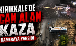 Kırıkkale'de Can Alan Kaza Kameraya Yansıdı