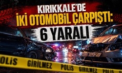 Kırıkkale'de İki Otomobil Çarpıştı: 6 Yaralı