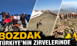 BOZDAK'tan Bir Gün Arayla İki Zirve Başarısı