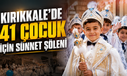 Kırıkkale'de 41 Çocuk İçin Sünnet Şöleni