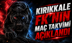 Kırıkkale FK'nın Maç Takvimi Açıklandı