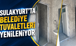 Sulakyurt'ta Belediye Tuvaletleri Yenileniyor