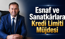 Esnaf ve Sanatkârlara Kredi Limiti Müjdesi