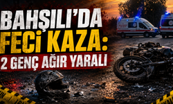 Bahşılı'da Feci Kaza: 2 Genç Ağır Yaralı