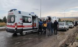 Kırıkkale'de trafik kazası,3 yaralı