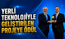 Yerli Teknolojiyle Geliştirilen Projeye Ödül