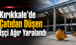 Kapalı Pazar Yerinin Çatısından Düşen İşçi Ağır Yaralandı