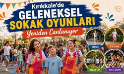 Kırıkkale’de Geleneksel Sokak Oyunları Yeniden Canlanıyor