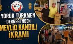 Yörük Türkmen Derneği’nden Mevlid Kandili İkramı
