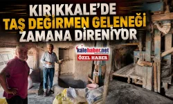 Kırıkkale’de Taş Değirmenin Çarkları Hâlâ Dönüyor