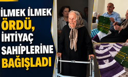 İlmek İlmek Ördü, İhtiyaç Sahiplerine Bağışladı