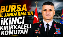 Bursa İl Jandarma’da İkinci Kırıkkaleli Komutan