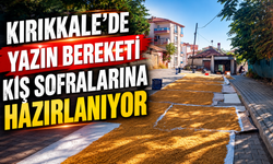 Kırıkkale’de Yazın Bereketi Kış Sofralarına Hazırlanıyor