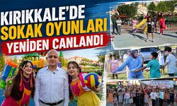 Kırıkkale’de Sokak Oyunları Yeniden Canlandı