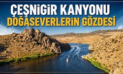 Çeşnigir Kanyonu Doğaseverlerin Gözdesi