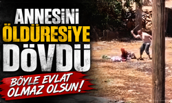 Annesini Öldüresiye Dövdü