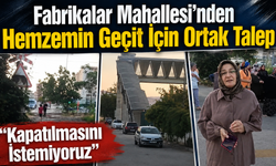 Fabrikalar Mahallesi’nden Hemzemin Geçit İçin Ortak Talep