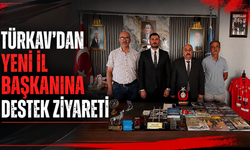 TÜRKAV'dan Yeni İl Başkanına Destek Ziyareti