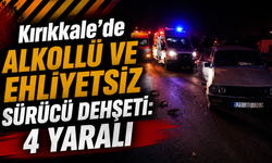 Ehliyetsiz ve Alkollü Sürücü 4 Kişiyi Yaraladı