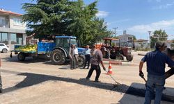 Sulakyurt’ta Sıcak Asfalt Mesaisi Sürüyor