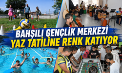 Bahşılı Gençlik Merkezi Yaz Tatiline Renk Katıyor
