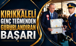 Kırıkkaleli Genç Teğmenden Gururlandıran Başarı
