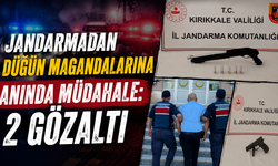 Jandarmadan Düğün Magandalarına Anında Müdahale: 2 Gözaltı