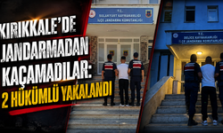 Kırıkkale’de Jandarmadan Kaçamadılar