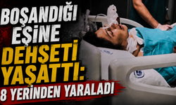Boşandığı Eşini 8 Yerinden Yaraladı