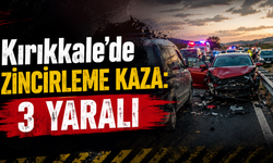 Kırıkkale'de Zincirleme Kaza: 3 Yaralı