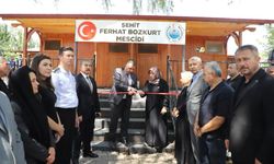 Yahşihanda şehidin adına Mescit yapıldı