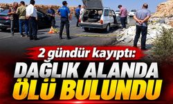 Iki gündür aranıyordu dağda ölüsü bulundu