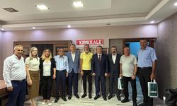 CHP heyeti Kırıkkale Gazetesini ziyaret etti