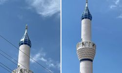 Keskin'de yıkılan Minare onarıldı