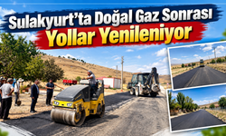 Sulakyurt’ta Doğal Gaz Sonrası Yollar Yenileniyor