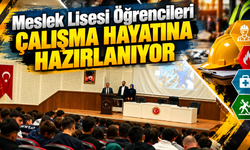 Meslek Lisesi Öğrencileri Çalışma Hayatına Hazırlanıyor