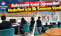 Bahçeşehir Koleji Öğrencileri Hedefleri İçin İlk Sınavını Verdi