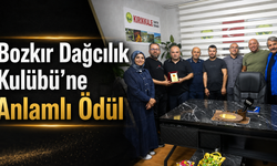Bozkır Dağcılık Kulübü’ne Anlamlı Ödül