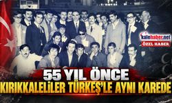 55 Yıl Önce Kırıkkaleliler Türkeş’le Aynı Karede
