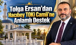Tolga Ersan’dan Hacıbey TOKİ Camii’ne Anlamlı Destek