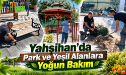 Yahşihan’da Park ve Yeşil Alanlara Yoğun Bakım