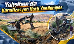 Yahşihan’da Kanalizasyon Hattı Yenileniyor