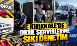 Kırıkkale’de Okul Servislerine Sıkı Denetim