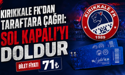 Kırıkkale FK’dan Taraftara Çağrı: Sol Kapalı’yı Doldur