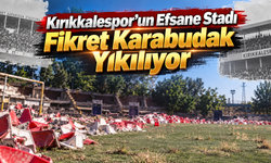 Kırıkkalespor’un Efsane Stadı Fikret Karabudak Yıkılıyor