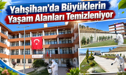 Yahşihan’da Büyüklerin Yaşam Alanları Temizleniyor